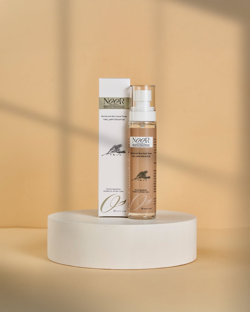 تونر الارز و المرة للوجه