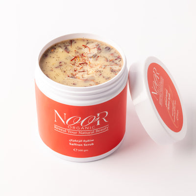 سنفرة الزعفران للجسم
