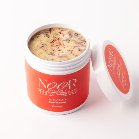 سنفرة الزعفران للجسم
