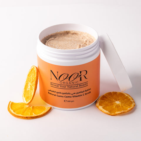 سنفرة للجسم بفيتامين سي 
