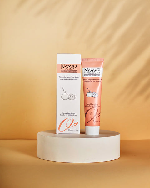 سنفرة البرغموت الطبيعية للوجه