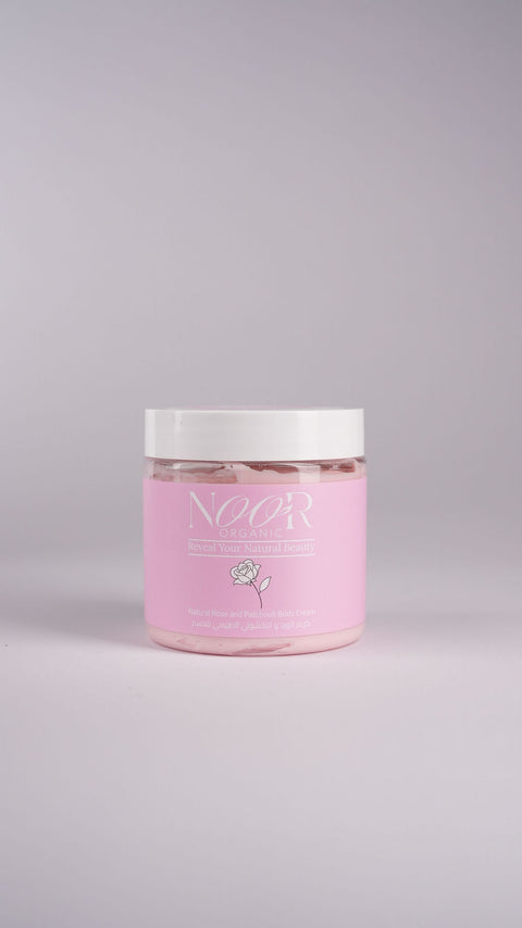 كريم الورد و الباتشولي الطبيعي للجسم