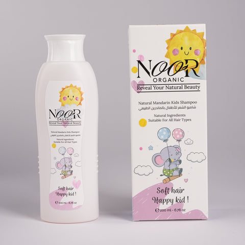 شامبو الشعر للأطفال بالماندرين الطبيعي