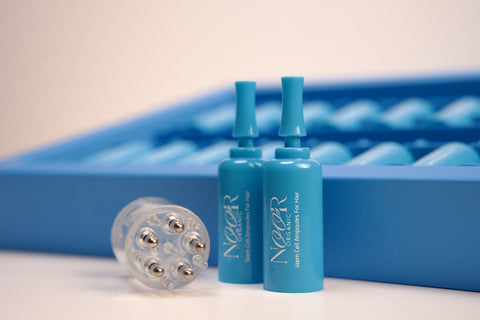 Stem cell ampoules for hair (easy to open)