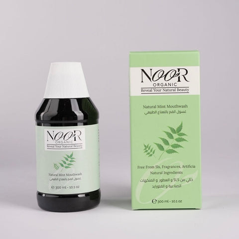 غسول طبيعي للفم بالنعناع