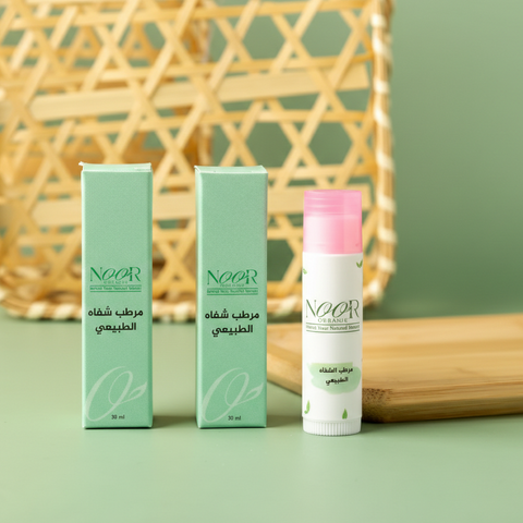 مرطب الشفاة بالعسل والشحم البقري